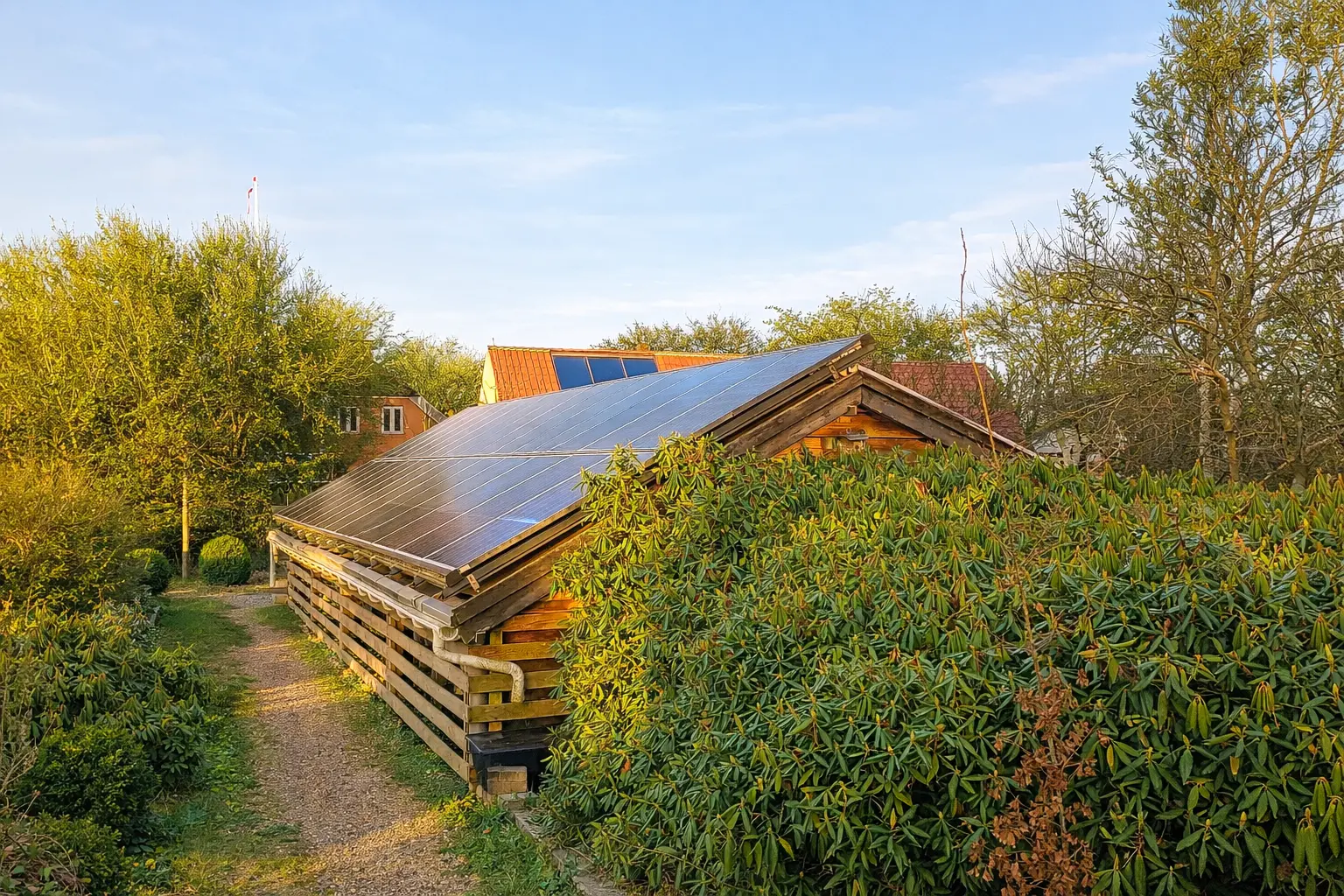 Erneuerbare Energie<br/>aus eigener Produktion